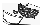 84724566 - : Upper Grille for Cadillac: XT5 Image