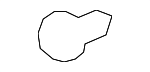 9423101 - Body: License Bracket Screw for GM Image