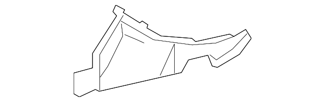 2010-2013 Buick LaCrosse Passenger Side Front Bumper Fascia Bracket ...