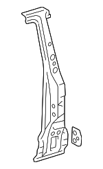 6130342020 - Body: Pillar Reinforced for Toyota Image