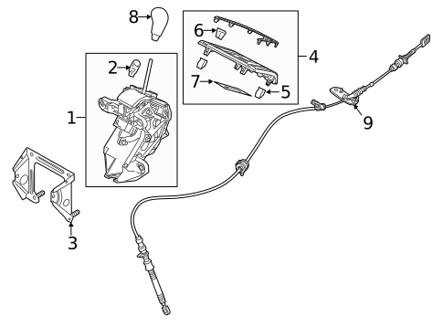 Gear Shift Control for 2014 Mazda 5 #0