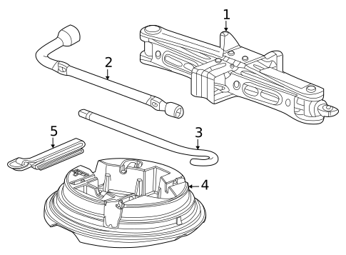 Jack & Components for 2026 Honda Passport #0