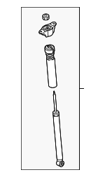 DH5C28910C - : Shock Assembly for Mazda Image