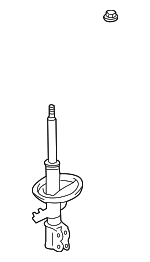 2006-2008 Toyota Solara - Strut,Absorber Set Shock