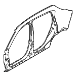 68610035AA - Body: Uniside for Dodge: Hornet Image