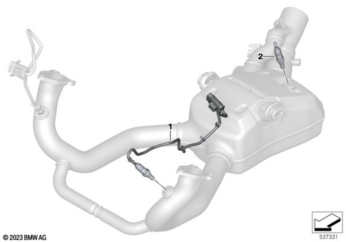 Exhaust-Gas Control Systems for 2026 BMW-Motorrad R 1300 R #0