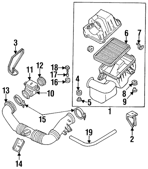 Powertrain Control for 1997 Ford Aspire #0