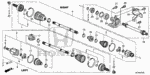 44329SDAA11 - Chassis: BAND C, DRIVESHAFT (OETIKER LIMITED) for Honda Image