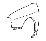 663113D300 - Body: Fender for Hyundai Image