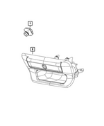 56029954AA - Electrical: Camera for Mopar Image