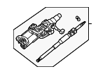 4525048060 - Steering: Column Assembly for Lexus: RX330, RX350, RX400h Image