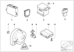 65758357417 - Audio, Navigation, Electronic Systems: Tell-Tale for BMW Image
