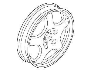 36116880744 - Suspension: Spare Wheel for BMW: X5, X6, X7, XM Image