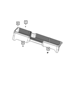6036574AA - Interior Trim: Screw for Ram: 1500, 1500 Classic, 2500, 3500 Image