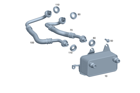 Transmission Cooling for 2019 Mercedes-Benz CLS53 AMG #0