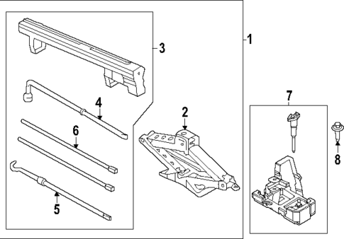 Jack & Components for 2023 Ford F-150 #0