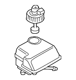 1H1698301A - Brakes: Reservoir for Volkswagen: Cabrio, Golf, Jetta, Passat Image