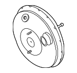 1H1612107D - Body: Booster Assembly for Volkswagen: Cabrio, Golf, Jetta Image