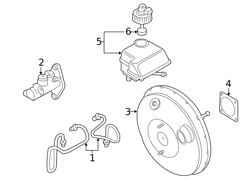 Components Under Hood for 1999 Volkswagen Cabrio #0