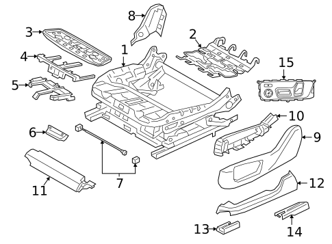 Tracks & Components for 2020 BMW X7 #0