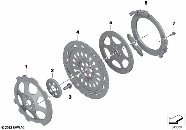 21217697741 - Clutch: Clutch Housing -  for BMW-Motorrad Image image