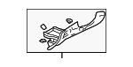 MR633551 - Body: Knee Bolster for Mitsubishi Image
