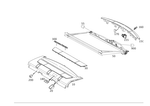 2046901749 - Trim: Trim, Rear Shelf for Mercedes-Benz: C250, C300, C350 Image