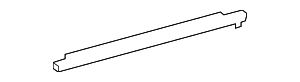 7571060080 - Body: Belt Molding for Toyota: Land Cruiser Image