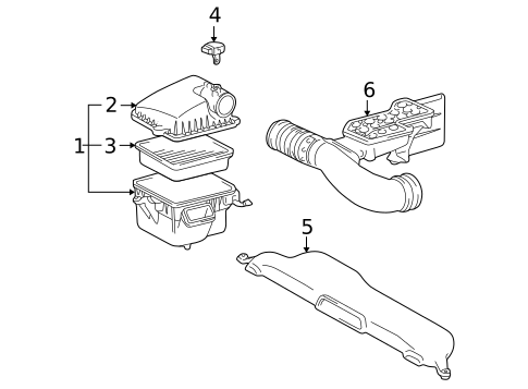 Powertrain Control for 2002 Lexus LS430 #1