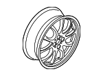 36116777973 - Suspension: Wheel, Alloy for Mini Image