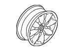 36116757859 - Suspension: Wheel, Alloy for Mini: Cooper Image