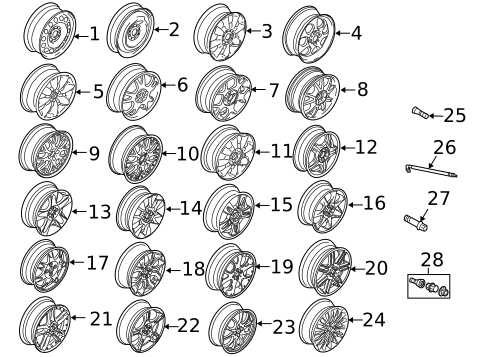 Wheels for 2005 Mini Cooper #0