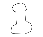 LR012844 - Body: Bumper Cover Clip for Land-Rover Image