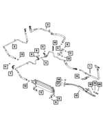 6106992AA - Steering: Hex Flange Head Bolt for Mopar Image