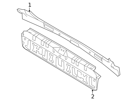 Rear Body for 2005 Nissan Quest #0