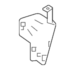 7187548160C0 - Body: Recline Cover for Lexus: RX350L, RX450hL Image