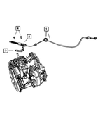 6502832 - 62TE; 6-Speed; Automatic Transaxle: Hex Flange Head Screw for Mopar Image