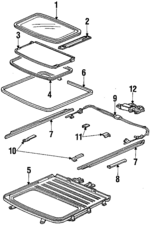 70400SF1000 - Electrical: Cable for Honda: Prelude Image