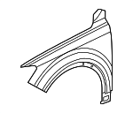 4M0821106D - Body: Fender for Audi Image