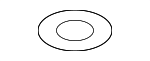 517883M100 - Steering: Outer Tie Rod Washer for Hyundai Image