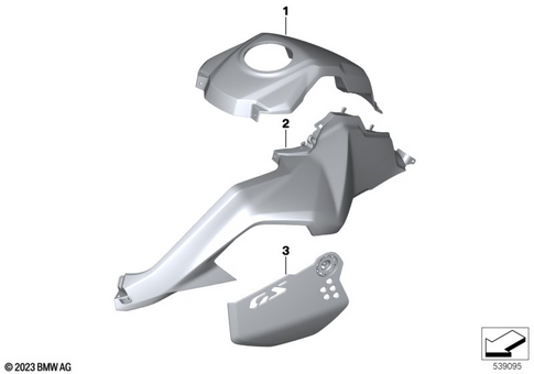 Painted Parts for 2024 BMW-Motorrad F 900 GS Adventure #1
