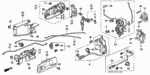 93600060280A - Body/Air Conditioning: SCREW, FLAT (6X28) for Honda Image