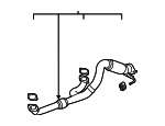 28610C6200 - : Front Pipe for Hyundai Image