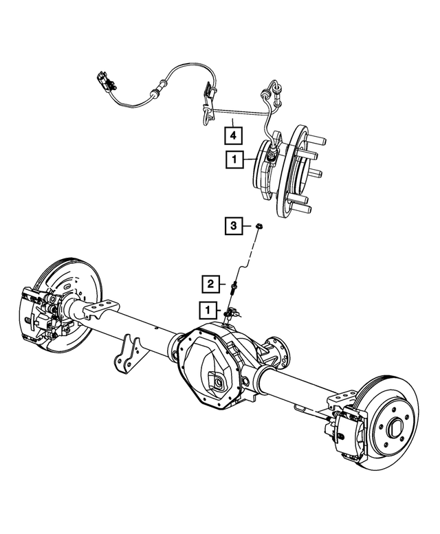 68081239AA - Electrical: Hex Head Bolt for Mopar Image image