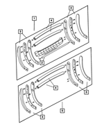 82206479 - Mopar Accessories - Component Parts: Grille Guard Kit for Mopar Image
