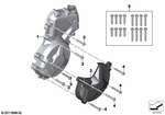 11147726966 - Engine: Cover, Alternator for BMW-Motorrad Image