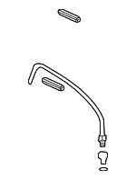 88969164 - Cooling System: Outlet Pipe for Pontiac: Vibe Image