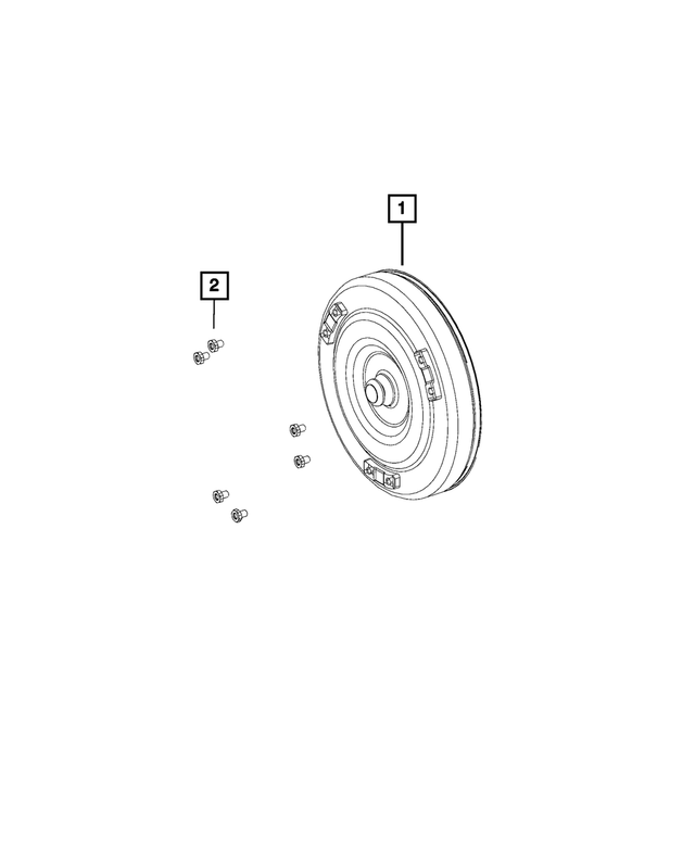 52109213AA - Transmission: Torque Converter for Mopar Image