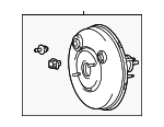 446100C120 - Brakes: Power Brake Booster for Toyota Image