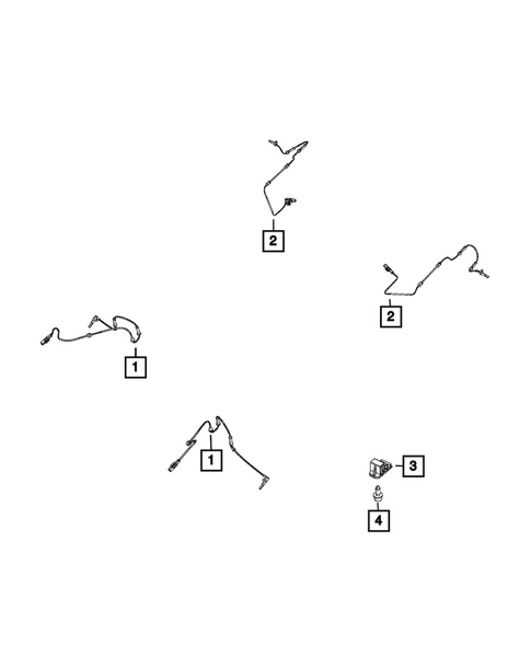 Hydraulic Control Unit, Brake Tubes and Hoses for 2019 Jeep Compass #0